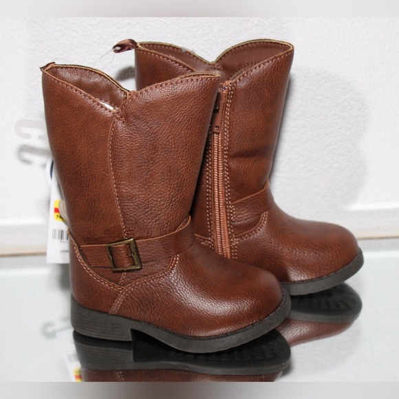 OshKosh B'gosh Other - OSHKOSH B'GOSH Girl's Lumi Knee High Boot Brown Toddler 5